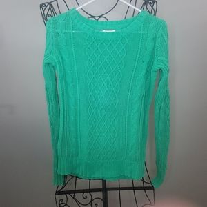 Old Navy green sweater size xs